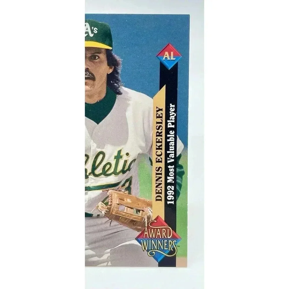 Dennis Eckersley #487 Oakland Athletics Baseball Team 1993 Upper Deck TCG Mint‎
